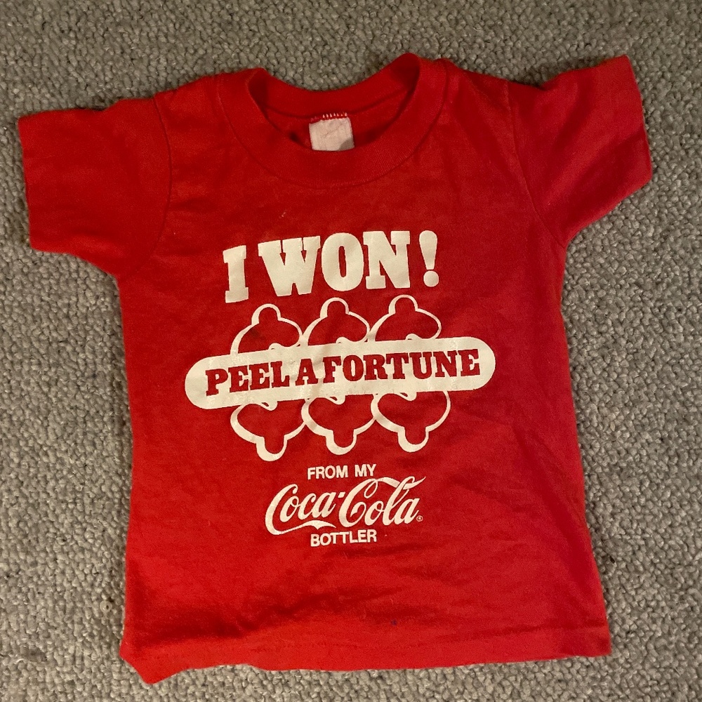 Coca Cola vintage baby tee